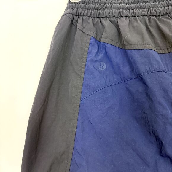 Lululemon Evergreen Track Pants 2 Windbreaker Jogger True Navy/Black EUC B6 - Picture 4 of 6